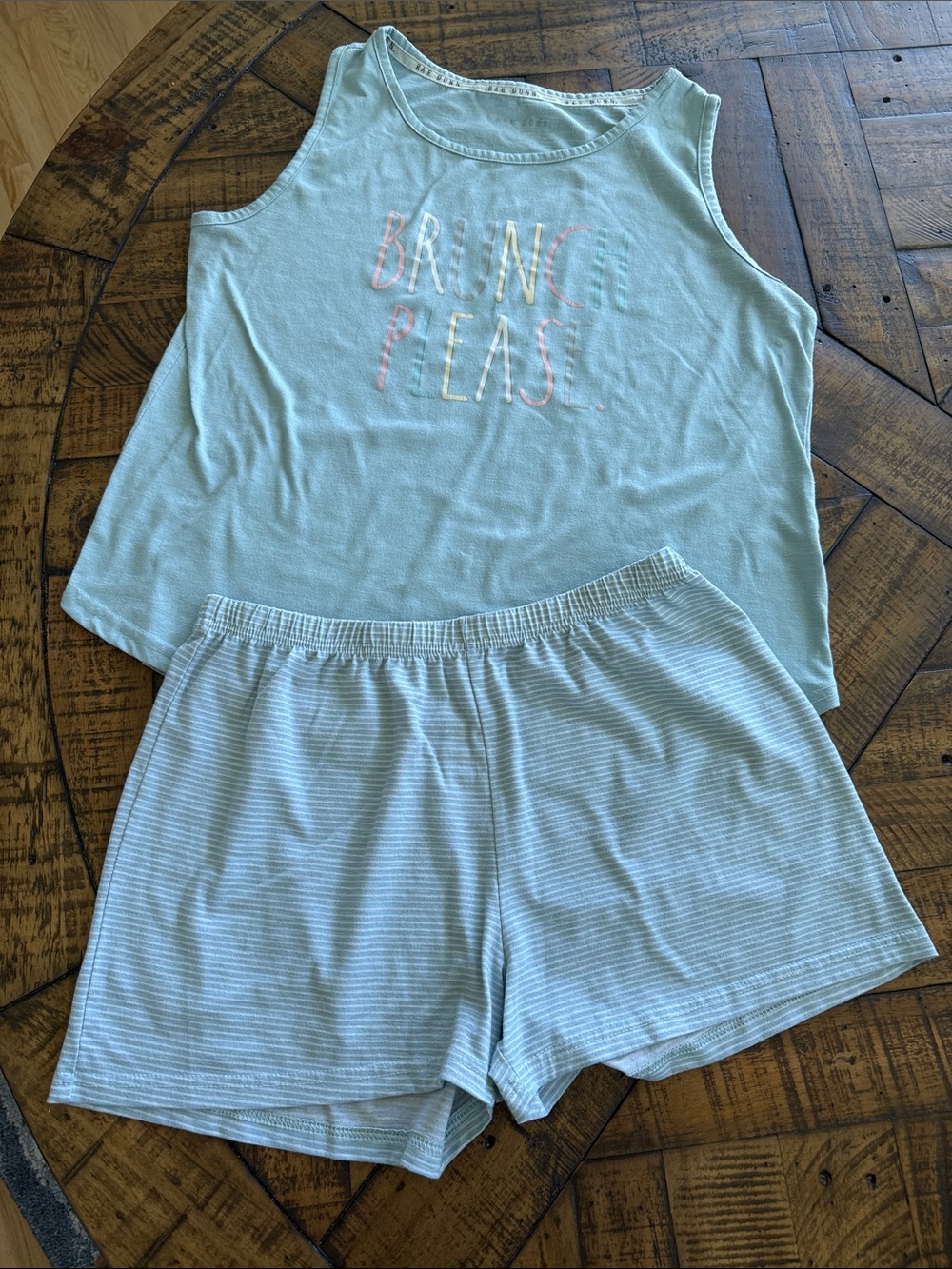 Rae Dunn Brunch Please Pajama Set